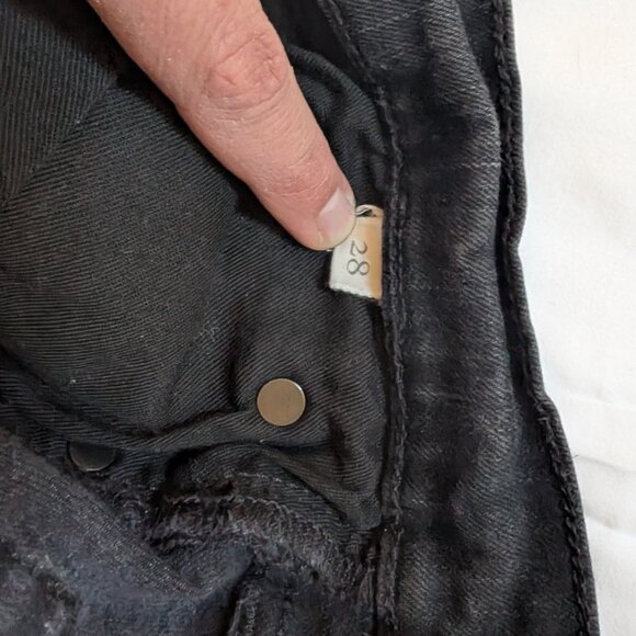 Able black high rise straight leg pants - Picture 4 of 6